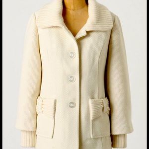 Anthropologie Tabitha Coat (Wool blend) with Bows